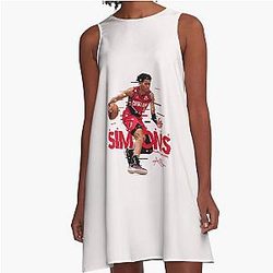 Anfernee Simons A-Line Dress