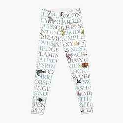 Animal Collective Nouns Leggings
