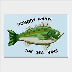 Animal Crossing Posters - Nobody wants the sea bass Poster TP2712