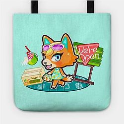 Animal Crossing Bags - Tropical Girl Tote TP2712