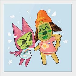 Animal Crossing Posters - Meow and bow!! Poster TP2712