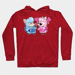 Animal Crossing Hoodies - Alpaca couple Hoodie TP2712