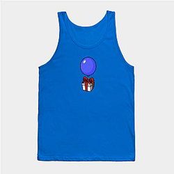 Animal Crossing Tank Tops - Present Balloon Tank Top TP2712