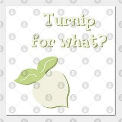 Animal Crossing Posters - Turnip for What? Poster TP2712