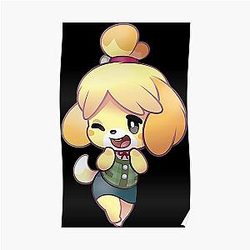 Animal Crossing Posters - Isabelle Poster RB3004