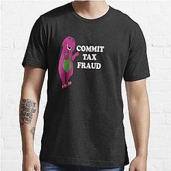 Animal Crossing T-Shirts - Commit tax fraud  Essential T-Shirts RB3004