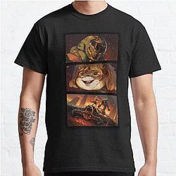 Animal Crossing T-Shirts -  Doom Crossing Badass Point of View Classic T-Shirts RB3004