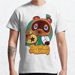 Animal Crossing T-Shirts - Show me the Money Classic T-Shirts RB3004