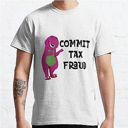 Animal Crossing T-Shirts - Commit Tax Fraud Classic T-Shirts RB3004