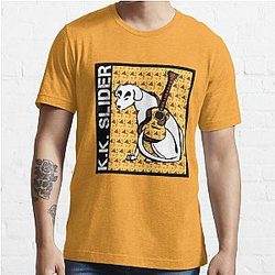 Animal Crossing T-Shirts - K.K. Slider Ruff Album Essential T-Shirts RB3004