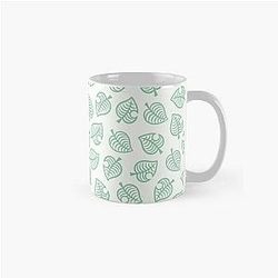 Animal Crossing Mugs - New Horizons Leaf pattern Classic Mug RB3004