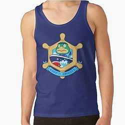 Animal Crossing Tank Tops - Kapp'n Cruises Tank Top RB3004