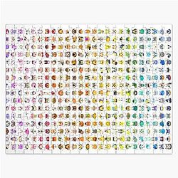Animal Crossing Puzzles - Villager Rainbow  Jigsaw Puzzle RB3004