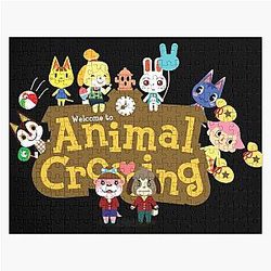 Animal Crossing Puzzles - Logo Jigsaw Puzzle RB3004