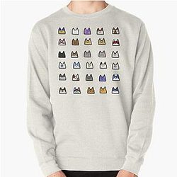 Animal Crossing Sweatshirts - All the animal crossing cats!!  Pullover Sweatshirt RB3004