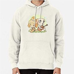 Animal Crossing Hoodies - Isabelle and K.K. Slider Pullover Hoodie RB3004