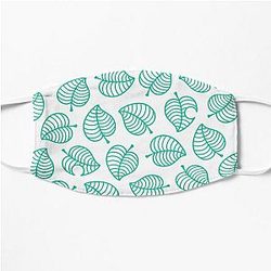 Animal Crossing Face Masks - Tanuki Leaf Flat Mask RB3004