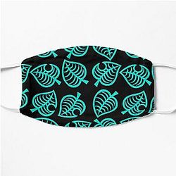 Animal Crossing Face Masks - Animal Crossing New Horizons Leaf Pattern Flat Mask RB3004