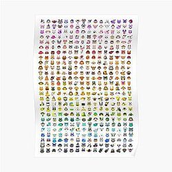 Animal Crossing Posters - Villager Rainbow  Poster RB3004