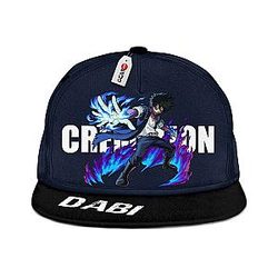 Dabi Cap Hoed Aangepast My Hero Academia Snapback GOTK2402