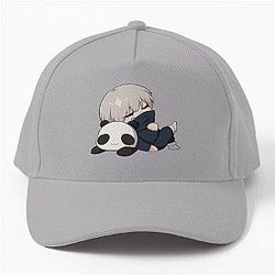 JJK Toge Inumaki en panda chibi - Jujutsu Kaisen anime chibi Honkbalkap RB0403