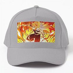 Rengoku Demon Slayer Vlammen Baseball Cap RB0403
