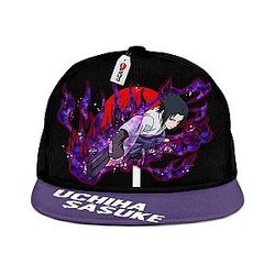 Uchiha Sasuke Snapback Hoed Custom NRT Anime Hat GOTK2402