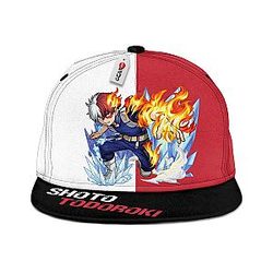 Shoto Todoroki Hoeddop My Hero Academia Anime Snapback Hoed GOTK2402