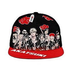 Akatsuki Team Snapback Hoed Custom NRT Anime Hat GOTK2402