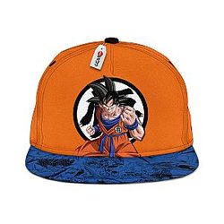 Goku Blue Cap Hat Custom Anime Dragon Ball Snapback GOTK2402