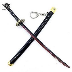 Cosplay Anime Bleach Weapon Getsuga Tenshou Blade Hollow Weapon Small Metal Replica