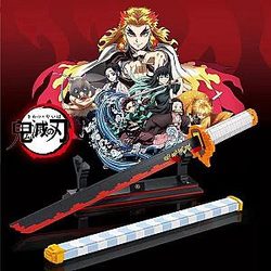 Demon Slayer Building Block Katana Splicing Block Model AL2502