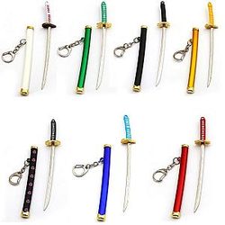 One Piece Katanas - New One Piece Keychain Roronoa Zoro Anime Sword Toy