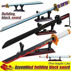One Piece - One Piece Vs Demon Slayer Katana Anime Sword Cosplay Weapon Toy