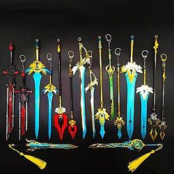 Genshin Impact Katanas - Genshin Impact Weapons Keychains Cosplay Anime Katana Gift