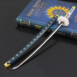 One Piece Katanas - 25CM One Piece Roronoa Zoro Yamato Ame No Habakiri Anime Katana Decoration