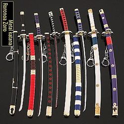 One Piece Katanas - 25CM One Piece Katana Metal Weapon Model Anime Toy Collection