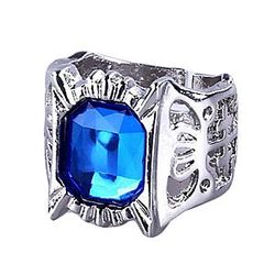 Black Butler Rings - Blue Stone Silver Ring AP2302 Offical Merch