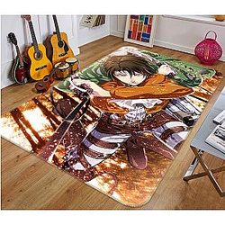 Attack on Titan Rugs - 3D Attack On Titan 1698 Anime Non Slip Rug Mat Official Store YYA1612