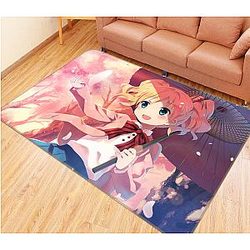 3D Kiniro Mosaic 1440 Anime Non Slip Rug Mat Official Store YYA1612