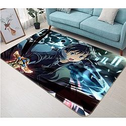 Sword Art Online Rugs - 3D Sword Art Online 1355 Anime Non Slip Rug Mat Official Store YYA1612