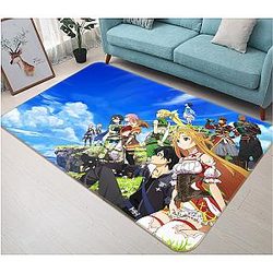Sword Art Online Rugs - 3D Sword Art Online 2086 Anime Non Slip Rug Mat Official Store YYA1612