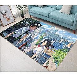 Your Name Rugs - 3D Your Name 1491 Anime Non Slip Rug Mat Official Store YYA1612