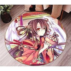 3D Wings Girl 2108 Anime Non Slip Rug Mat Official Store YYA1612