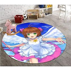 Cardcaptor Sakura Rugs - 3D Cardcaptor Sakura 2102 Anime Non Slip Rug Mat Official Store YYA1612