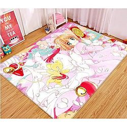 Cardcaptor Sakura Rugs - 3D Cardcaptor Sakura 1646 Anime Non Slip Rug Mat Official Store YYA1612