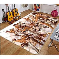 Attack on Titan Rugs - 3D Attack On Titan 1624 Anime Non Slip Rug Mat Official Store YYA1612