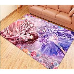 3D Flower Season Girl 1501 Anime Non Slip Rug Mat Official Store YYA1612