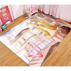 3D Flower Season Girl 1696 Anime Non Slip Rug Mat Official Store YYA1612