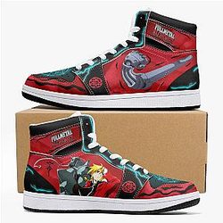 Fullmetal Alchemist Shoes - Edward and Alphonse Elric Fullmetal Alchemist J-Force Shoes Official Store AS0612